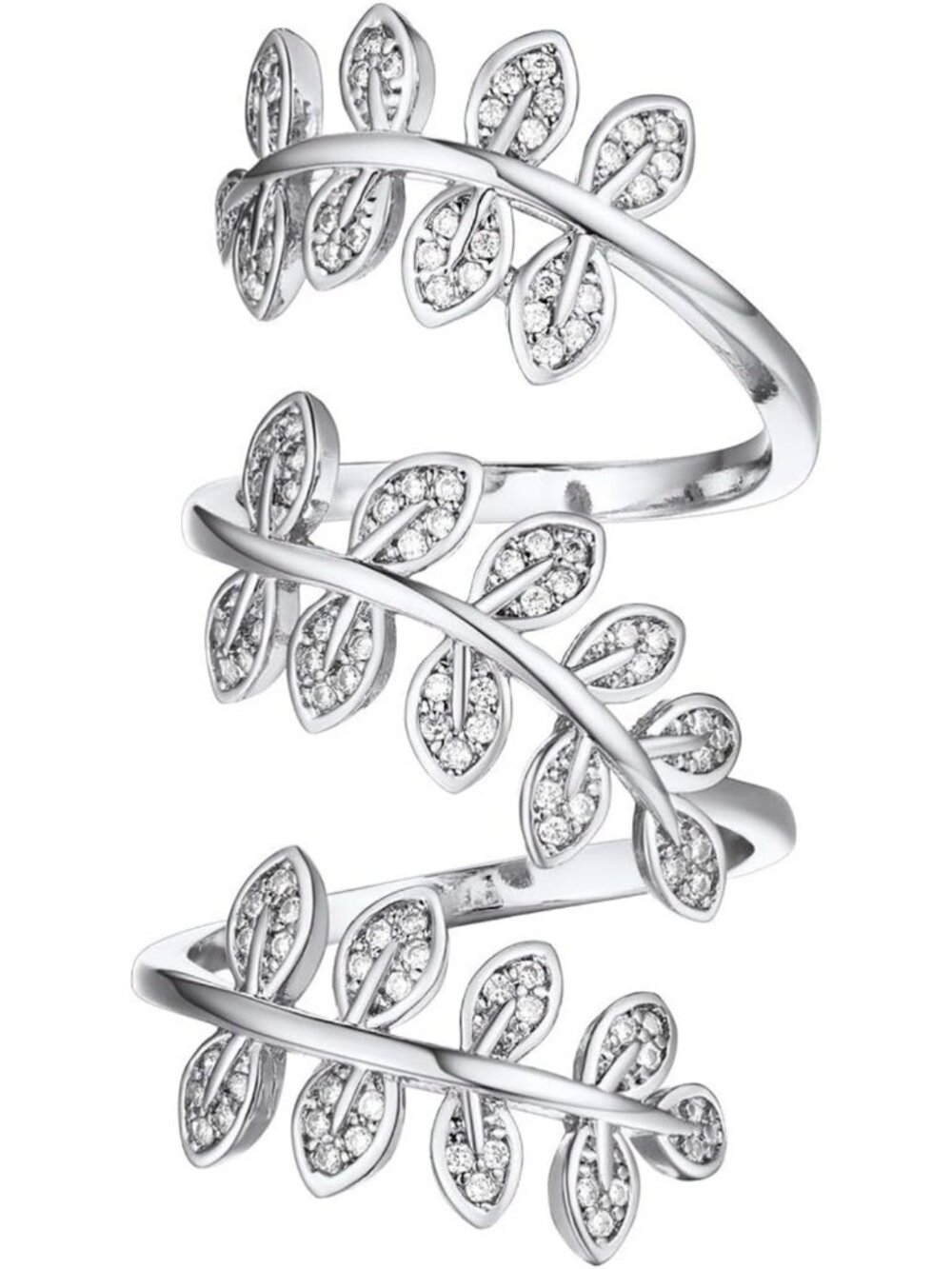Dainty Adjustable Statement Rings for Women - Leaf, Octopus & Snake Designs